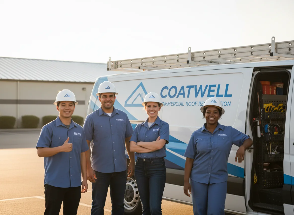 Commercial roof coating company in East Dixfield, ME